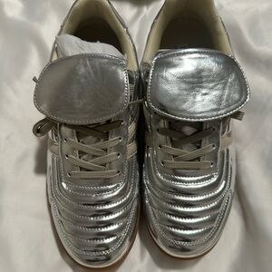 Steve Madden Silver Sneakers